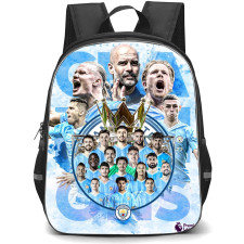Manchester City F.C. Backpack StudentPack - Manchester City Champion of The 2023-24 Season Poster
