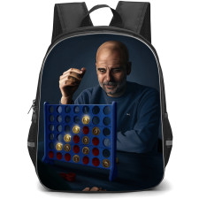 Manchester City F.C. Pep Guardiola Backpack StudentPack - Pep Guardiola Four In A Row Othello Poster
