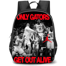March Madness 2025 Men Tournament Florida Gators Men Basketball Team Backpack StudentPack - Mike White And Gators Are Your 2025 National Champions Poster