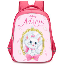 Marie Backpack StudentPack - Marie Portrait Inside Mirror Pink Background