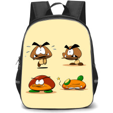 Super Mario Goomba Backpack StudentPack - Goomba Angry Surprised