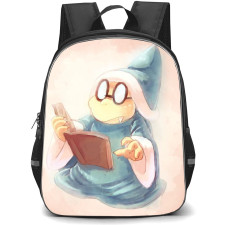 Super Mario Kamek Backpack StudentPack - Kamek Reading Illustration