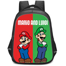 Super Mario Backpack StudentPack - Mario Luigi Smiling Posture