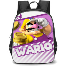 Super Mario Wario Backpack StudentPack - Wario Holding Coins Introduction