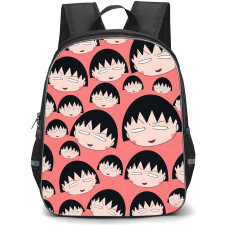 Chibi Maruko Chan Momoko Sakura Backpack School Bag StudentPack - Momoko Sakura Avatar Collage Poster