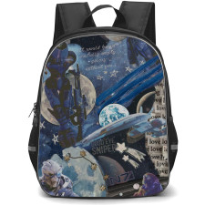 Mass Effect Backpack School Bag StudentPack - Mass Effect Good Eye Sniper Retro Collage Poster