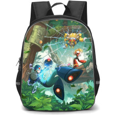 Mega Man Backpack StudentPack - Mega Man X Zero Caught In Web Anime