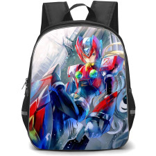 Mega Man Zero Backpack StudentPack - Zero Flying Pose Anime Illustration