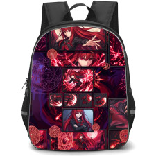 Melty Blood Akiha Vermillion Backpack School Bag StudentPack - Akiha Vermillion Fierce Power Collage Poster