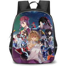 Melty Blood Backpack School Bag StudentPack - Melty Blood Characters Power Stance Collage Poster