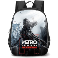 Metro 2033 Backpack School Bag StudentPack - Metro 2033 Redux Game Cover Poster