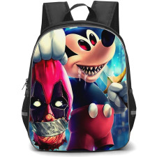Mickey And Minnie Mickey School Backpack StudentPack - Mickey Deadpool Crossover