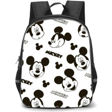 Mickey And Minnie Mickey School Backpack StudentPack - Mickey Expressions Pattern Art