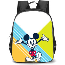 Mickey And Minnie Mickey School Backpack StudentPack - Mickey Pop Art