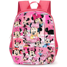 Mickey And Minnie Minnie School Backpack StudentPack - Minnie Collage Obsessed