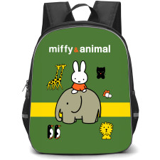 Miffy And Friends Miffy Backpack StudentPack - Miffy And Friends Cartoon Art