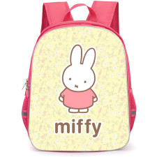 Miffy And Friends Miffy Backpack StudentPack - Flower Background