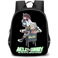 Milky Subway Backpack School Bag StudentPack - Milky Subway Cozy TV Duo Sticker