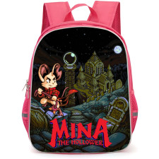 Mina The Hollower Backpack School Bag StudentPack - Castle Moon Pixel Series Poster