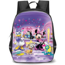 Minnie's Bow-Toons Backpack StudentPack - Minnie's Bow-Toons Poster Pink Background