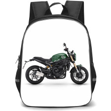 Motorbike Benelli Backpack StudentPack - Motorbike Benelli Leoncino 800 Green Color Sticker