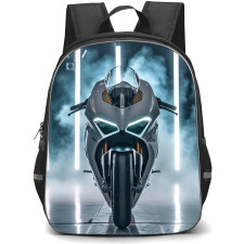 Motorbike Ducati Backpack StudentPack - Motorbike Ducati V4RS 2022 In Garage Poster
