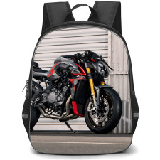 Motorbike MV Agusta Backpack StudentPack - Motorbike MV Agusta Brutale 1000 Nurburgring Poster