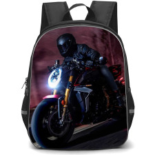 Motorbike MV Agusta Backpack StudentPack - Motorbike MV Agusta Brutale 800 On The Road Poster
