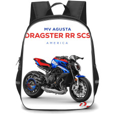 Motorbike MV Agusta Backpack StudentPack - Motorbike MV Agusta Dragster SCS America Poster