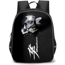 Motorbike Suzuki Backpack StudentPack - Motorbike Suzuki Hayabusa GSX1300R 2013 Poster