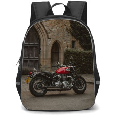 Motorbike Triumph Backpack StudentPack - Motorbike Triumph 2022 Bonneville Speedmaster Poster