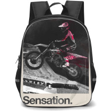 Motocross Jett Lawrence Backpack StudentPack - Motocross Jett Lawrence Sensation Grayscale Sticker