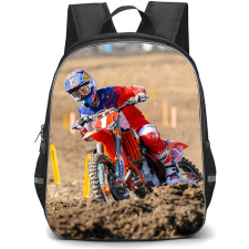 Motocross Ryan Dungey Backpack StudentPack - Motocross Ryan Dungey Visual MX of Nations 2013 Poster