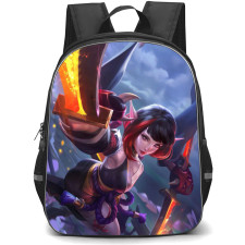 Mobile Legends Bang Bang Karina Backpack StudentPack - Karina Spider Lily Skin Poster