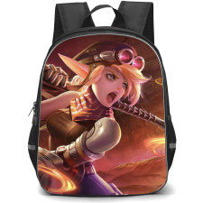 Mobile Legends Bang Bang Lolita Backpack StudentPack - Lolita Anime Drawing Poster