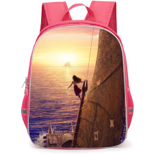 Moana Backpack StudentPack - Moana Staring at the Sunset Portrait