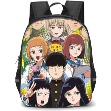 Mob Psycho 100 Backpack StudentPack - Mob Psycho 100 Cartoon Character Anime Art Poster