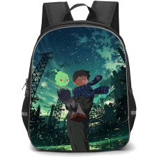 Mob Psycho 100 Backpack StudentPack - Dimple And Shigeo Kageyama In A Starry Night Anime Art