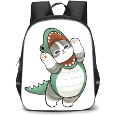 Mofusand School Backpack StudentPack - Crocodile Cat Portrait