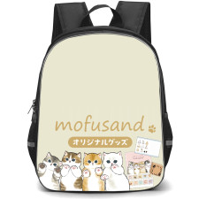 Mofusand School Backpack StudentPack - Mofusand Logo Characters