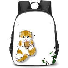 Mofusand School Backpack StudentPack - Milk Tea Cat Portrait