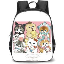 Mofusand School Backpack StudentPack - Mofusand And Sanrio Characters