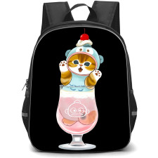 Mofusand School Backpack StudentPack - Pink Soda Cat