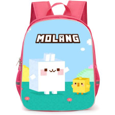 Molang Backpack School Bag StudentPack - Chick Portrait Minecraft Poster
