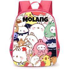 Molang Backpack School Bag StudentPack - Different Costumes Portrait Collage Series Poster