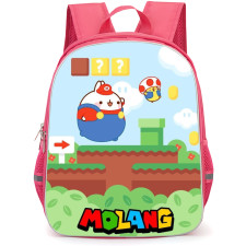 Molang Backpack School Bag StudentPack - Run Super Mario Poster