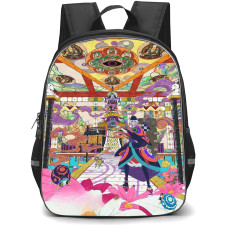 Mononoke The Movie Medicine Seller Backpack School Bag StudentPack - Medicine Seller Fighting Stance Portrait Poster