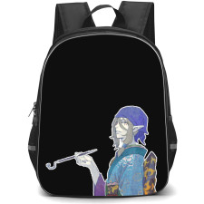 Mononoke The Movie Medicine Seller Backpack School Bag StudentPack - Medicine Seller Smoking Fierce Portrait Sticker