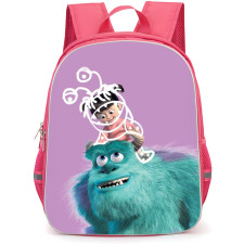 Monster INC Backpack StudentPack - Sulley And Boo Look At Each Other