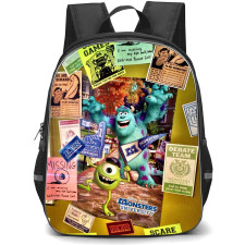 Monster University Backpack StudentPack - Photo Collage On The Wall